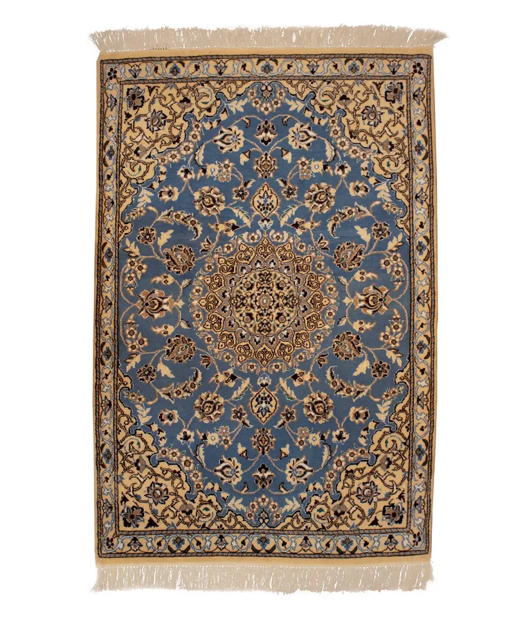 Light Blue Nain Rug